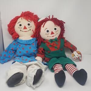 Snowden & Friends Raggedy Ann and Andy Large 28" Tall